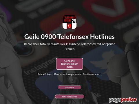 Private Telefonsex Hotlines