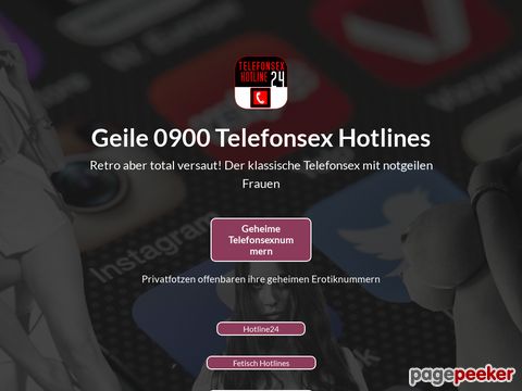 Details : Private Telefonsex Hotlines